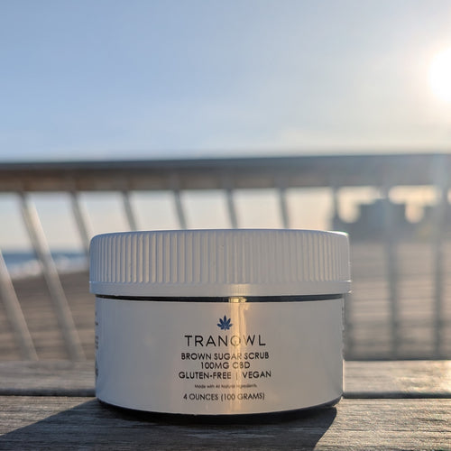 TRANQWL CBD Brown Sugar Scrub - 150mg CBD