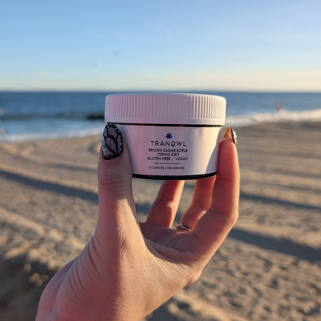 TRANQWL CBD Brown Sugar Scrub - 150mg CBD