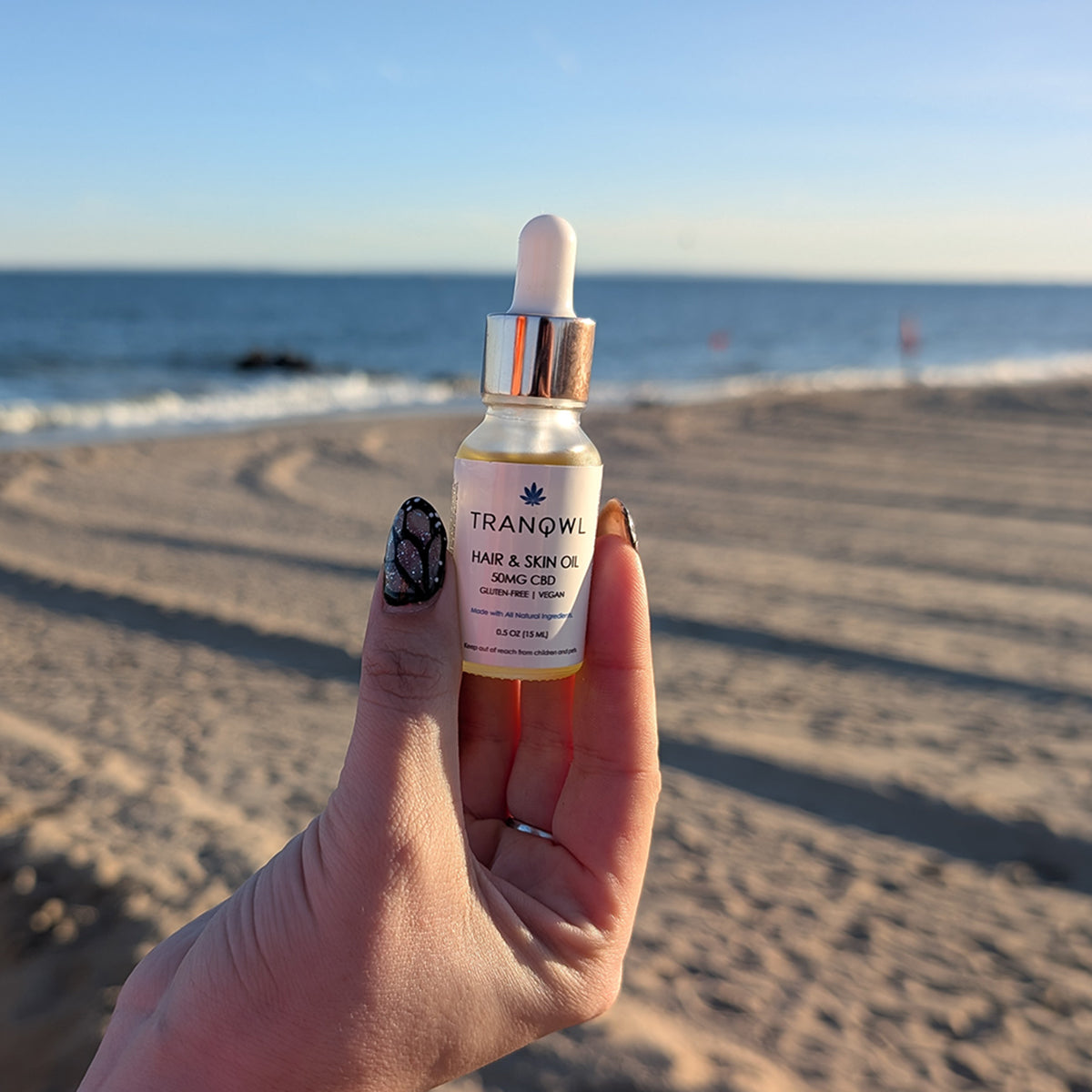 TRANQWL CBD Hair | Skin | Scalp Oil - 150mg CBD